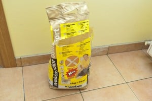 Colored grout Colored grout