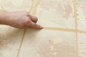Grouting floor tiles Grouting floor tiles