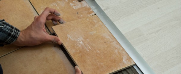 Transition from tile to laminate